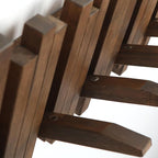 Natural Wood Wall Mounted Piano Coat Rack| Coat Rack Wall Mount| Flip Down Wall Hook Rack 5 Hooks| Entryway Coat Rack,Made of Acacia Wood (Walnut Color Dyed with Wood Wax Oil).Wall Art