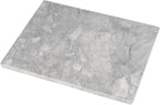 Koville Natural Marble Cutting Board for Kitchen Countertop, 16" x 12" Rectangular Marble Cutting Board Pastry Boards Cheese Boards for Home Decor, Resistant Stone Charcuterie Board Chopping Slab