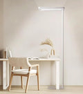 Pure Light Floor Lamp - Motion Sensor, 100W Full-Spectrum Standing Lamp for Bedroom, Living Room & Office - 60000+h Lifetime, 9500LM, 4000K, White Floor Lamp