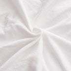 WERDIM Shaggy Fluffy Faux Fur Pillowcases 2 Pack Button Closure Velvet Pillow Shams Standard/Queen Size (White, 20 X 26 Inches)