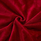 JAUXIO Diamond Pinch Pleated Crystal Velvet Pillowcases 2 Pack Solid Pintuck Throw Cushion Cover for Home Decor Hidden Zipper Closure (Burgundy, Standard)