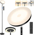Floor Lamp, 36W/3000LM Super Bright LED Modern Tall Standing Lamp, 3 Color Temperatures Torchiere Sky Lamps, Dimmable Reading Light, Remote & Touch Control for Living Room, Bedroom, Office