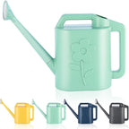 2 Gallon Watering Can for Indoor Plants, Garden Watering Cans for Outdoor Plant House Flower, Modern Plant Watering Can Large Long Spout with Sprinkler Head