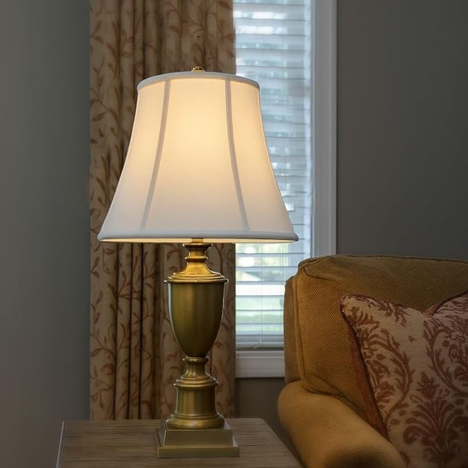 Royal Designs, Inc. BSO-708-12EG-2 Modified Bell Basic Lamp Shade, 7.5 x 12 x 9.5, Eggshell, 2-Pack