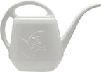 Plant Watering Can - Indoor and Outdoor Home Garden - 1/2 Gallon - White