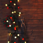 GlowVibe Christmas Lights 70 Counts Red and White Globe String Lights with Pearlized Glass 120V ETL Certified Indoor Outdoor Use for Holiday Party Thanksgiving Yard Xmas Tree