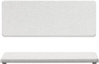 2PCS Bathroom Sink Vanity Trays, Water Absorbing Diatomite Stone Drying Soap Dish Dispenser for Kitchen Counter, Sponge Holder Mat Rack Faucet Splash Guard Caddy Organizer, Beige, 9"x3.5"