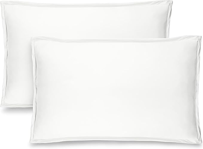 Bare Home King Pillow Sham Covers - Set of 2 - Premium 1800 Ultra-Soft Microfiber - Double Brushed - Stain & Fade Resistant - Bed Pillow Shams - Pillows Not Included (Set of 2, Cream)