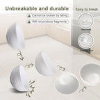 12 Pcs Unbreakable Cereal Bowls Set, 26 Oz Wheat Straw Bowls Set, Microwave & Dishwasher Safe Bowls for Kitchen, Reusable Plastic Bowls for Soup, Salad and Snack, BPA Free, Multicolor
