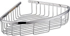 Bathroom Shower Caddy Corner Shelf, Corner-Hollow Design, Ultra Sturdy Rust-Proof Stainless Steel Shelf Organizer Shampoo Holder, Wall Mounted Storage Rack for Bathroom, Polished Chrome