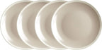 Rock Ridge Speckled Stoneware Dinnerware Set (12pc Set, Sands and Ivory)
