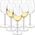 MICHLEY Floating Wine Glasses for Pool 17.5 OZ Unbreakable Tritan Plastic Red Wine Glasses with Stem Ideal for Beach Bar Camping Dishwasher Safe, Set of 6