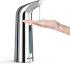 Convenient Automatic Soap Dispenser,4 Adjustable Levels Touchless Hand Sanitizer Pump with Infrared Sensor, 400 ml Countertop Electric Soap Dispenser for Bathroom,Kitchen