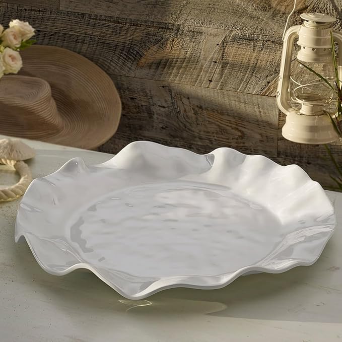 Beatriz Ball Havana Round Platter, White
