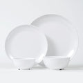 16Pcs Melamine Dinnerware Sets, Plates and Bowls Sets for 4, Lightweight and Unbreakable Dish Set for Camping, Picnic,RV, Dishwasher Safe,BPA Free