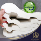 4-Layer Queen, Contour Pillow, Side and Back Sleepers, Orthopedic, Neck Support Pillow, for Neck Pain, CertiPUR-US