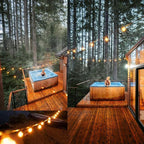 Outdoor String Lights 60ft LED Hanging Globe Patio Lights with G40 Shatterproof Bulbs(20+2 Bulbs), Waterproof Connectable Hanging Light for Indoor Outdoor Decor Garden Camping Backyard Porch