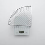Bathroom Shower Caddy Corner Shelf Basket, Ultra Sturdy Rust-Proof Stainless Steel Shelf Organizer Shampoo Holder, Wall Mounted Storage Rack for Bathroom Kitchen, Polished Chrome