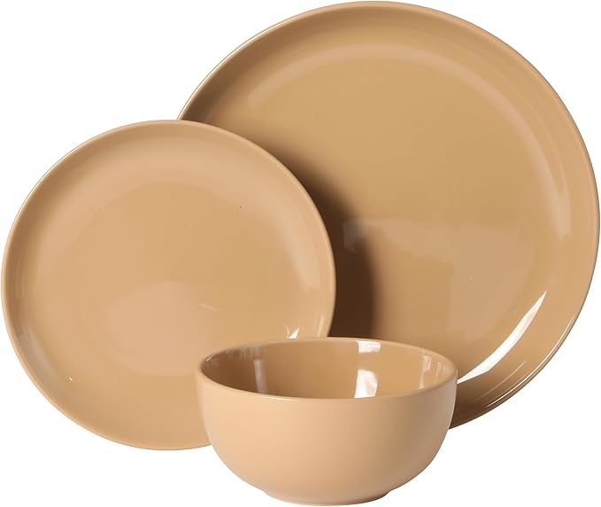 Gibson Home Rockaway Queenslane Plates and Bowls Dinnerware Sets