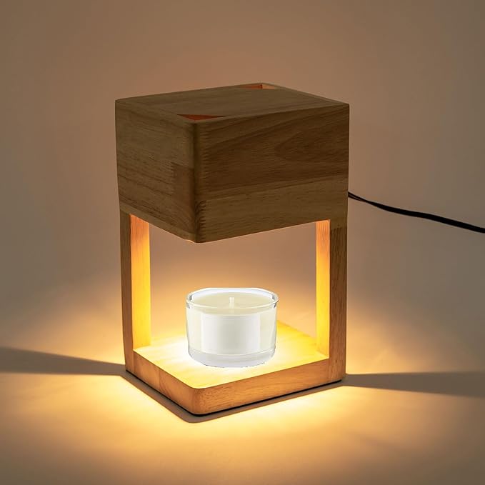 Table Lamp,Bedside End Table Lamp Traditional Nightstand Desk Lamp Geometric Lamp with Shade for Living Bedroom Office(Modern,Style 4)
