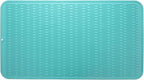 Silicone Dish Drying Mat for Multiple Usage,Easy clean,Eco-friendly,Heat-resistant Silicone Mat for Kitchen Counter or Sink,Refrigerator or Drawer Liner Mint 4XL 32 inches x 18 inches
