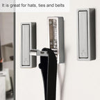Foldable Coat Hooks 2 Pack,Heavy Duty Wall Hooks for Hanging Coats Towels Backpacks Bags Brushed Nickel Towel Hooks for a Functional Home (Brushed Nickel, 2)