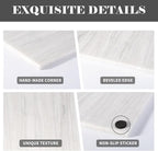 Natural Marble Cutting Boards for Kitchen - 12" x 8" Multi-Purpose Pastry Marble Tray Cheese Board Marble Slab for Counter, Bathroom Perfume Tray Jewelry Candle Plate (Nestos)