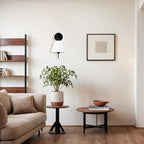 Linen Single Wall Sconce Black, Retro Swoop Wall Lamp with Black Metal Arm, Mid-Century Vintage White Linen Shade Sconce, Gooseneck Light Fixture for Elegant Home Lighting, Bedroom