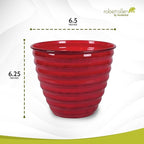 Headwind Robert Allen Ironstone Decorative Planter Avondale Classic Collection, 6-Inch, Autumn