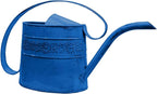 Headwind Willow Oceanside Blue 0.5 Gallon Galvanized Decorative Metal Garden Watering Can for Indoor & Outdoor Plant Care – Vintage Gardening Plant Watering Can by Robert Allen