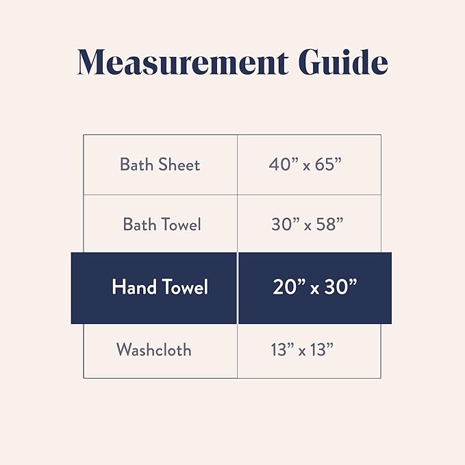 Brooklinen Super-Plush Turkish Cotton Hand Towels Set of 2 Cotton, 820 GSM, Highly Absorbent, Machine Washable, Perfect for Home & Bathroom (20"x30", Smoke Gray)