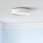 LED Flush Mount Ceiling Light, 14 Inch Dimmable Round Lighting Fixture, 20W 1400 Lumens 3000K Warm White, ETL Listed for Kitchen, Hallway, Bedroom, Stairways (Metal Body and Acrylic Shade)