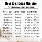 NiNi ALL Faux Fur Plush Throw Pillow Covers Black 20x20 Inch Set of 2 Decorative Soft Plush Striped Couch Pillow Cover for Sofa Cushion Cases for Couch Bed Home Decor