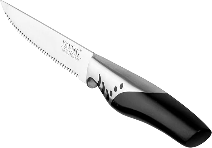 German High Carbon Stainless Steel Steak Knives, Premium 8-Piece Steak Knife Set