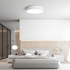 Dimmable LED Flush Mount Close to Ceiling Light Fixture,Living Room Lighting Fixtures,Modern Large Interior Round White Ceiling Lamps for Kitchen Master Bedroom,5CCT 2700K-6000K,15.74 Inch