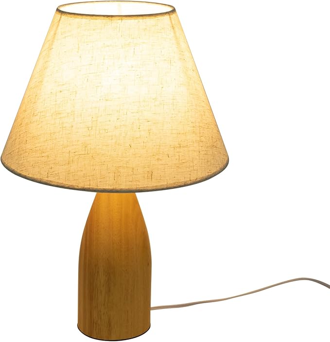 Eapmic Table Lamp,Bedside End Table Lamp Modern Nightstand Desk Lamp Geometric Lamp with Shade for Living Bedroom Office(Modern,Style 3)