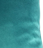 Teal Decor Throw Pillow Covers Soft Solid Square Velvet Comfortable Decorative Couch Cushion Covers Cozy Pillow Cases 16x16 Home Decoration for Patio Sofa Bedroom Living Room Office Car Set of 2