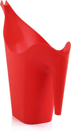 Mintra 1/2 Gallon Plant Watering Can, Indoor Outdoor Water Can for Plants, Long Spout Plastic Water Pitcher for Watering Flower Succulent, Durable and Lightweight, 2L/68 oz, 1 Pack, Red