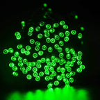 Joomer Green Battery String Lights, 66ft 200LED Fairy Lights Battery Operated Timer 8 Modes Waterproof for Outdoor St. Patrick's Day Christmas Trees Decoration