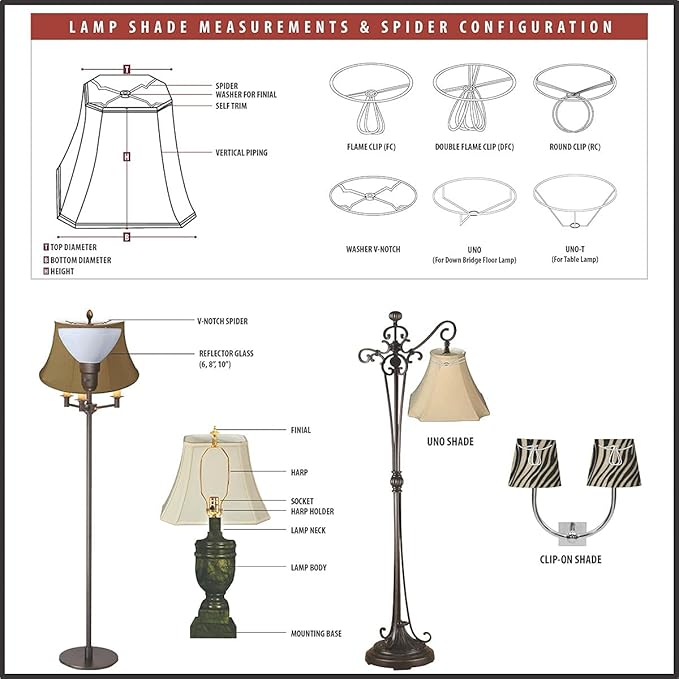 Royal Designs, Inc. HB-610-14BG-2 Shallow Drum Hardback Lamp Shade, 13 x 14 x 9, Beige, 2-Pack