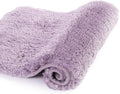 Walensee Non Slip Bath Mat - Lavender (16 x 24), Soft Microfiber Shaggy Mat, Machine Washable, Thick Plush
