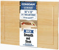CONSDAN Wood Cutting Board for Kitchen, 16 x 12, Soild Birch Wood, Edge Grain, Chopping Board, Butcher Block with Juice Groove, Prefinished with Food-Safe Oil, 3/4" thick