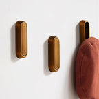 6PCS Folding Coat Hook, Heavy Duty Wall Hooks Made of Zinc Alloy, Foldable Wall Hooks for Hanging Coats, Scarves, Hats, Bathrobes, Keys, Bags (Bronze)