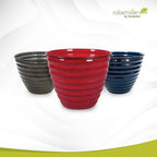 Headwind Robert Allen Ironstone Decorative Planter Avondale Classic Collection, Autumn Blaze, 12-Inch