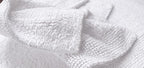 Bedding Craft Cotton Bath Mat Rug, Reversible Water Absorbent Cloth Bathmat, Machine Washable 21x34