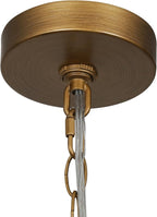KSANA Pendant Light Kitchen Island, 10" Modern Gold Pendant Lighting Dome Shade Pendant Light Fixtures for Kitchen, Dining Room, Hallway, Brushed Antique Gold Finish