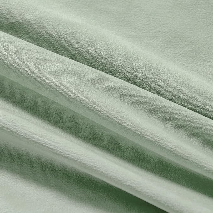 VAKADO Throw Pillow Covers Decorative 24x24 Set of 2 Sage Green Outdoor Decor Couch Cushion Covers Euro Pillowcases Home Bed Decoration for Sofa Bedroom Office