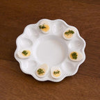 Beatriz Ball VIDA Alegria Deviled Egg Platter (White)