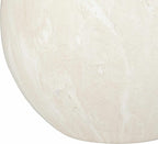 BoutiqueRugs Brandvlei Modern Ceramic Bedside Table Lamp for Bedroom Nightstand - Contemporary End Side Lighting for Living Room - Shade Linen - White, Cream - 21" H