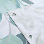 Fabric Shower Curtain 78 Inches Long, Sage Green Plant Botanical Eucalyptus Leaves Print Shower Curtains for Bathroom, 72" W x 78" H